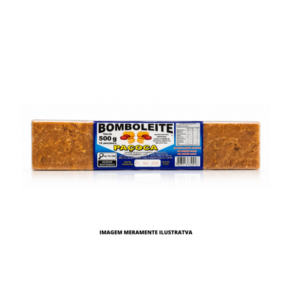 DOCE - BOMBOLEITE - 500g PACOCA BARRA - DP10